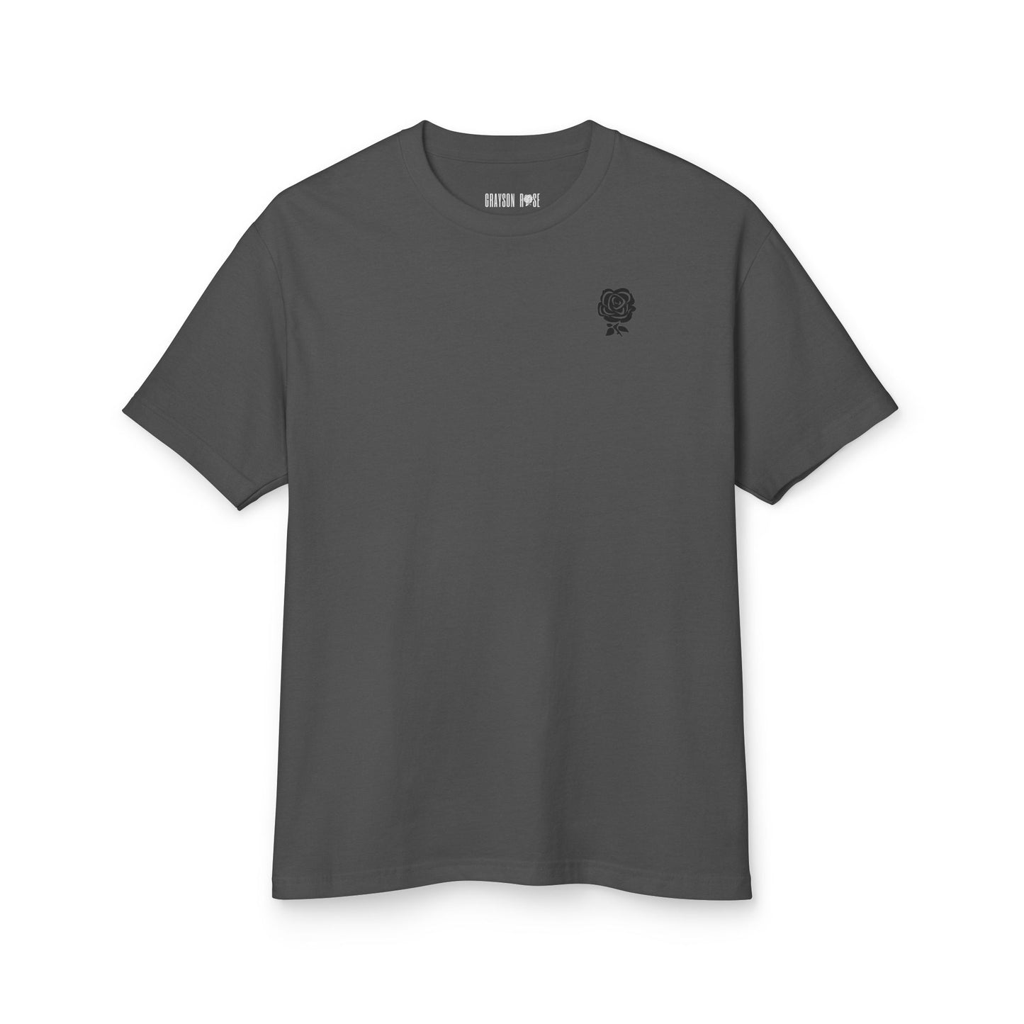 Grayson Rose - Vintage Black Rose Tee (Unisex, Garment-Dyed, Soft as Heck)