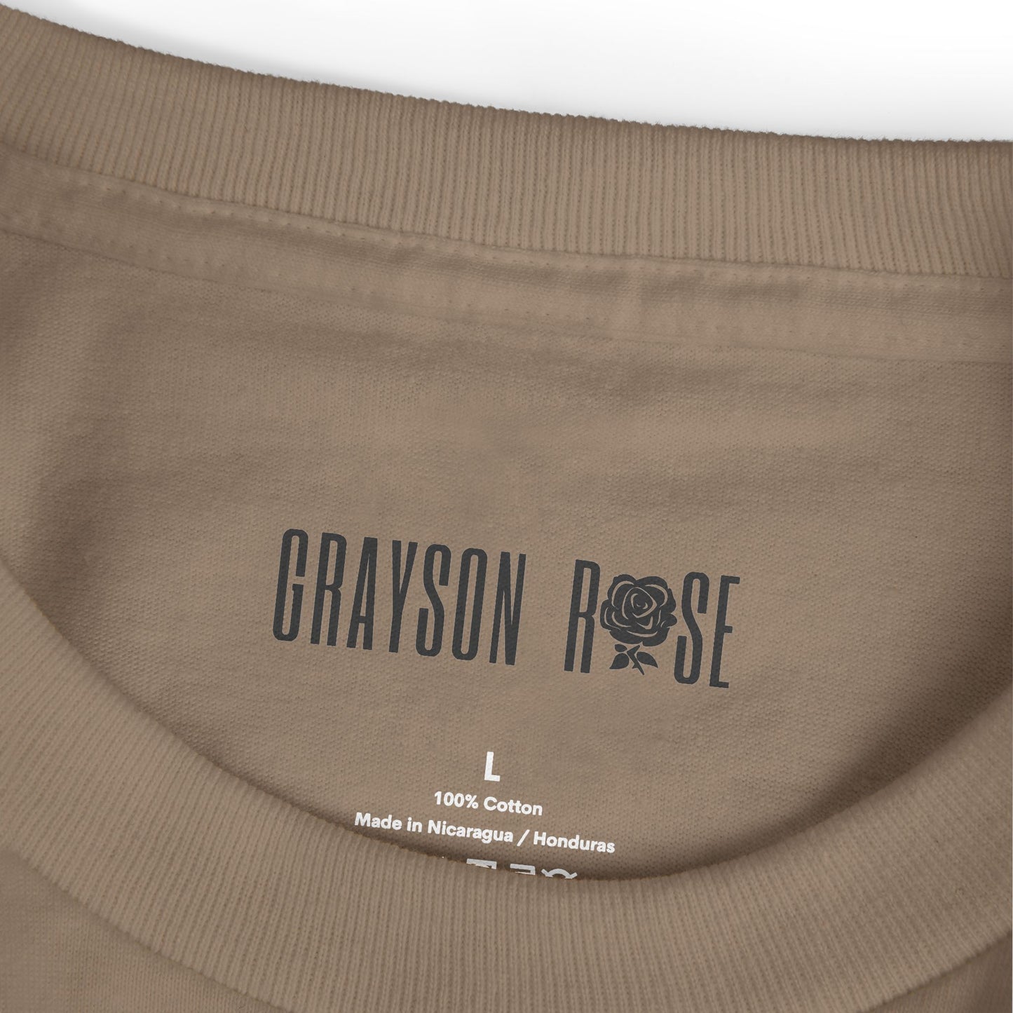 Grayson Rose - Vintage Black Rose Tee (Unisex, Garment-Dyed, Soft as Heck)