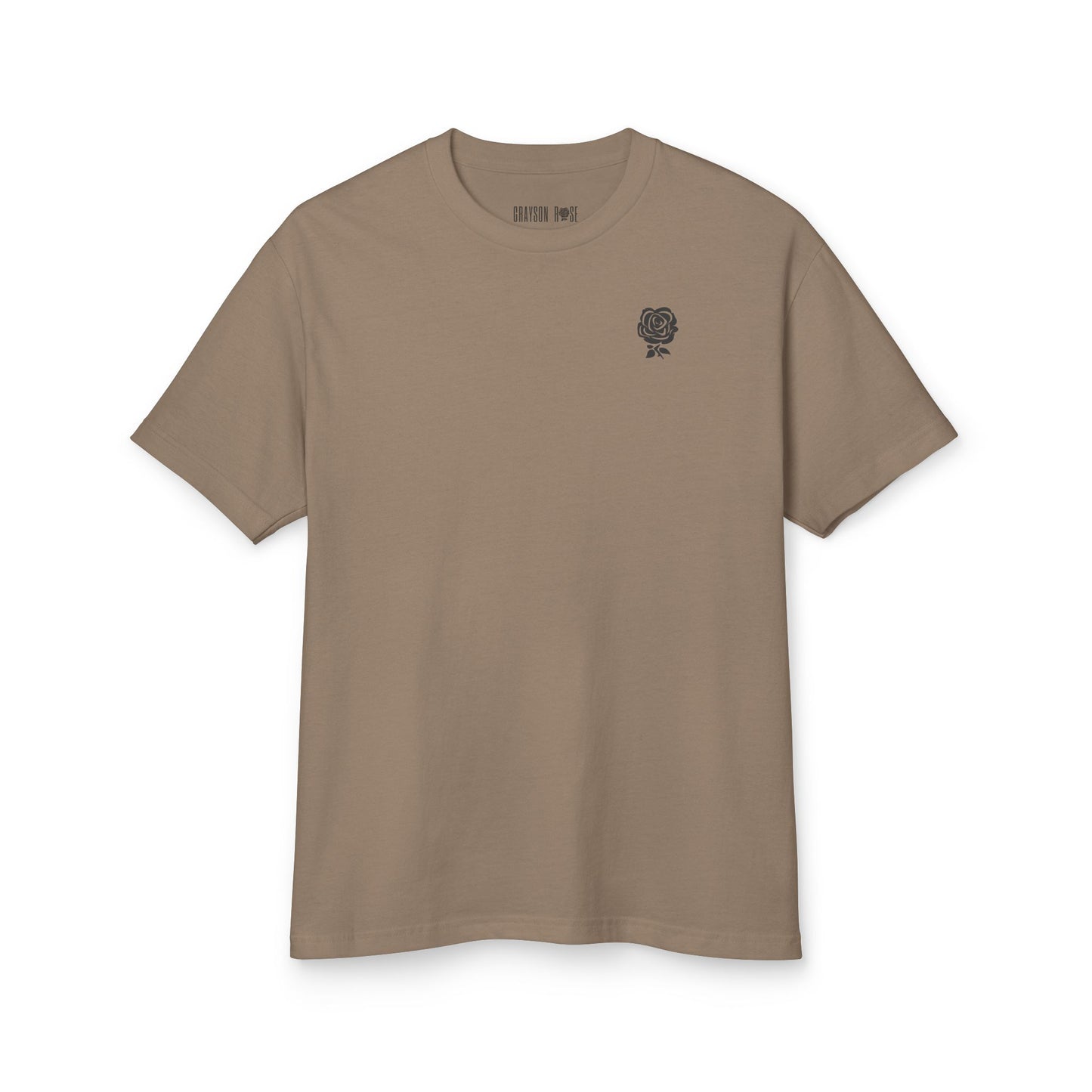 Grayson Rose - Vintage Black Rose Tee (Unisex, Garment-Dyed, Soft as Heck)