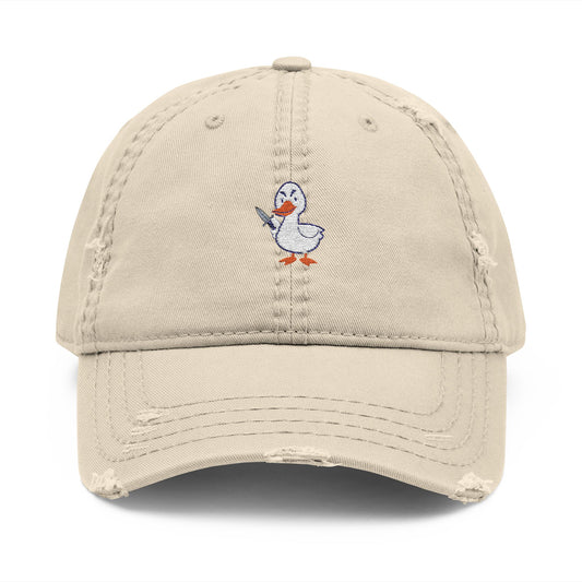 Silly Goose, Serious Weapon - Distressed Dad Hat