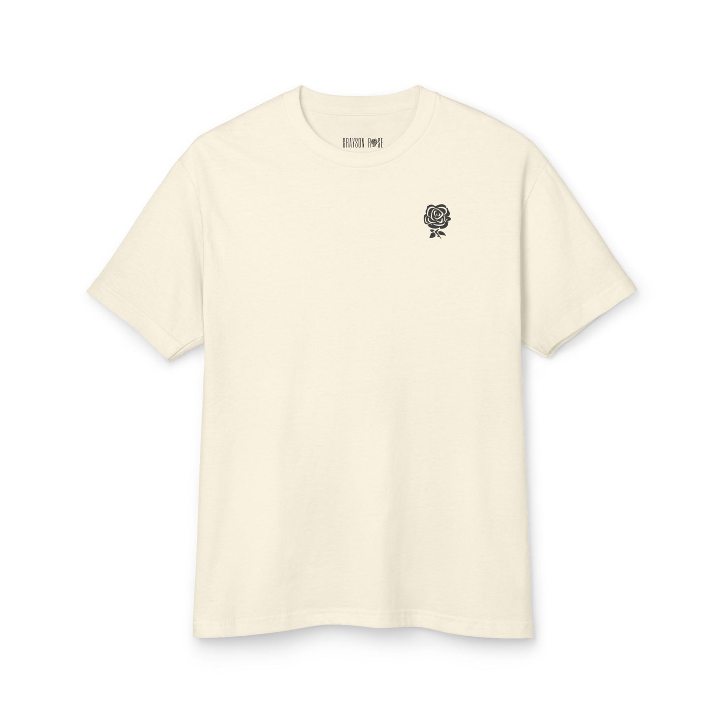 Grayson Rose - Vintage Black Rose Tee (Unisex, Garment-Dyed, Soft as Heck)