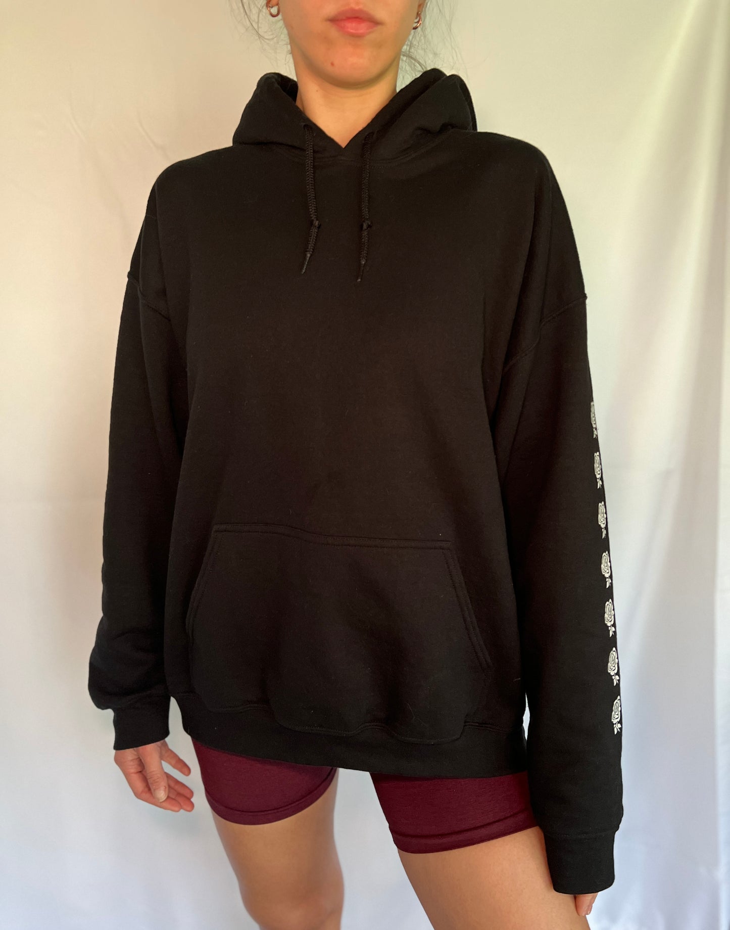 Grayson Rose - Unisex Black Rose Hoodie (Cozy, But Make It Cool)