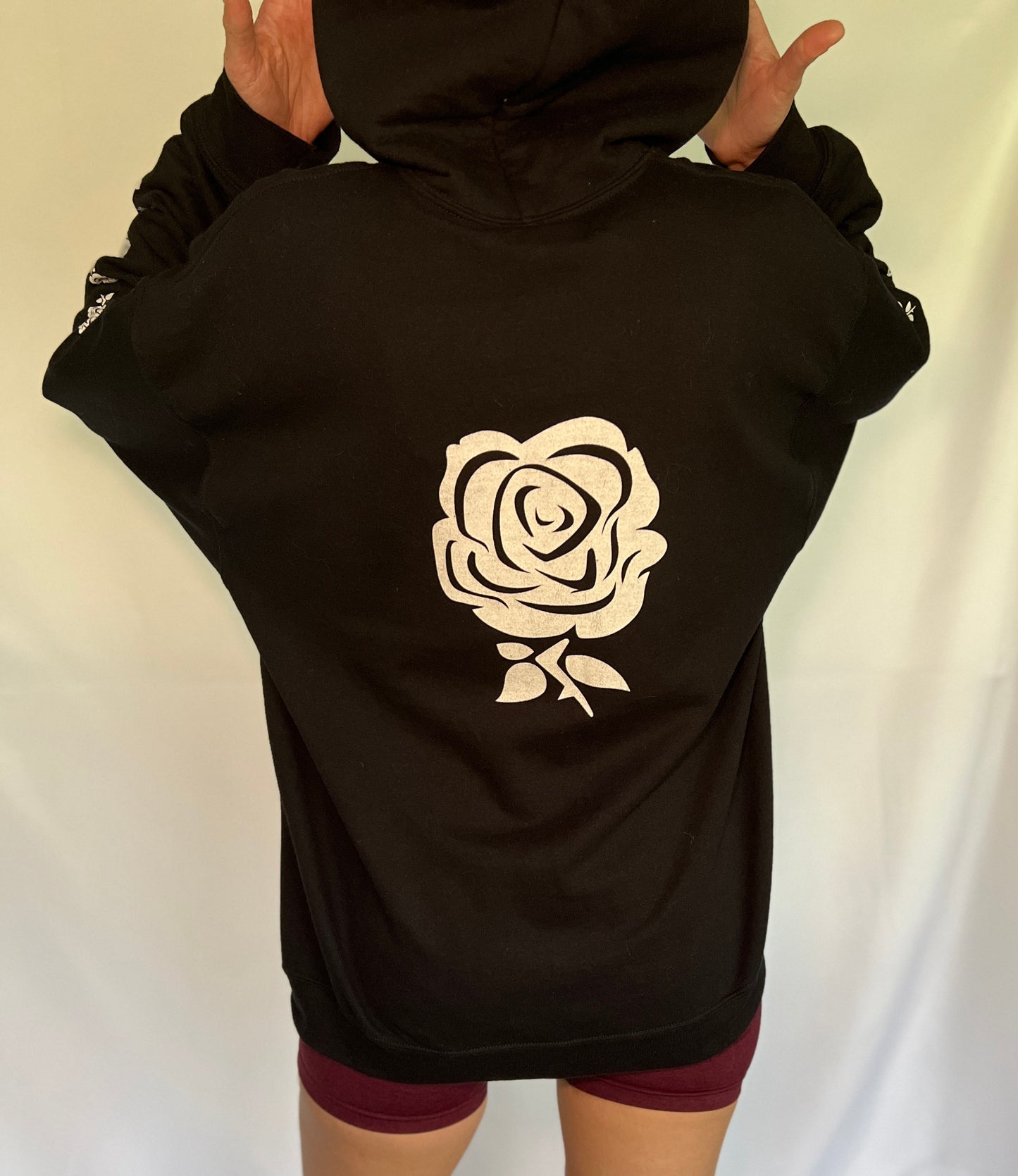 Grayson Rose - Unisex Black Rose Hoodie (Cozy, But Make It Cool)