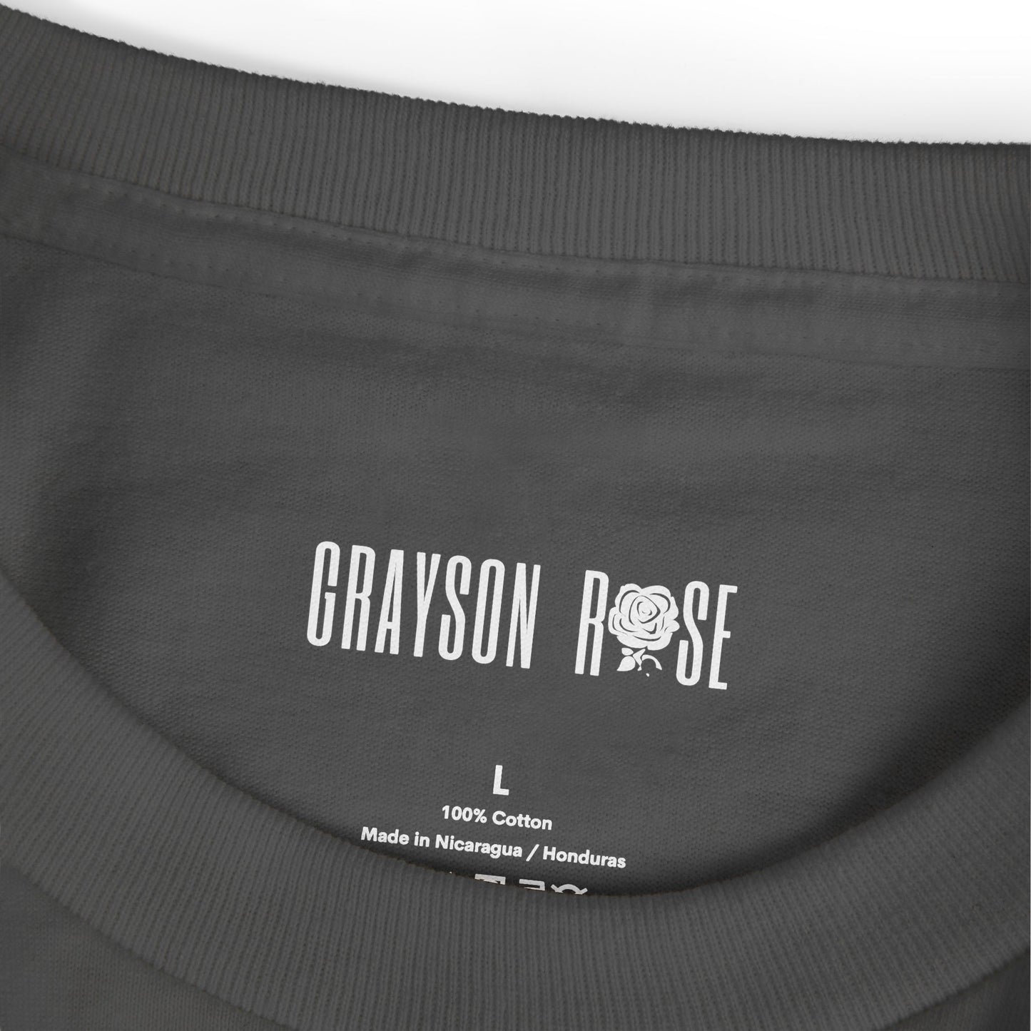 Grayson Rose - Vintage Black Rose Tee (Unisex, Garment-Dyed, Soft as Heck)