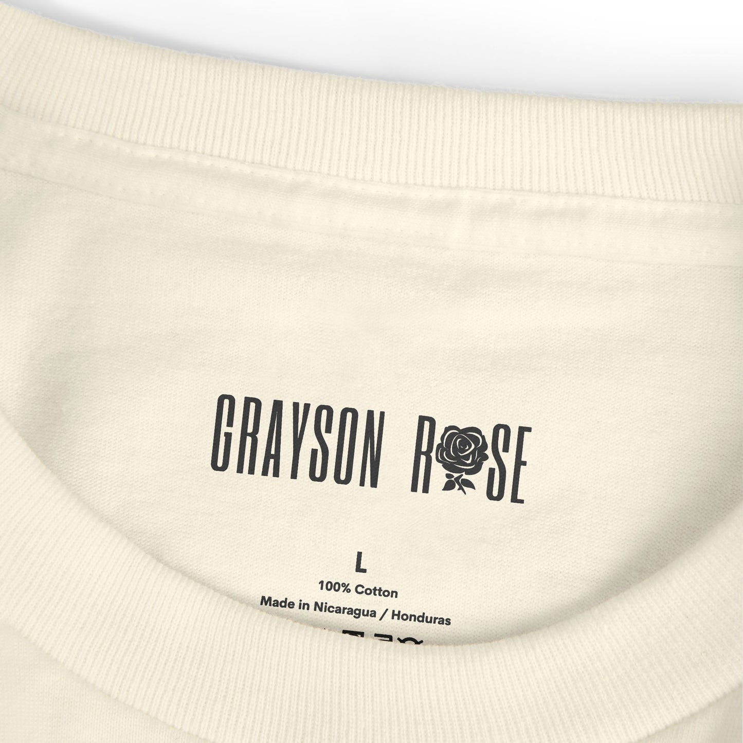 Grayson Rose - Vintage Black Rose Tee (Unisex, Garment-Dyed, Soft as Heck)