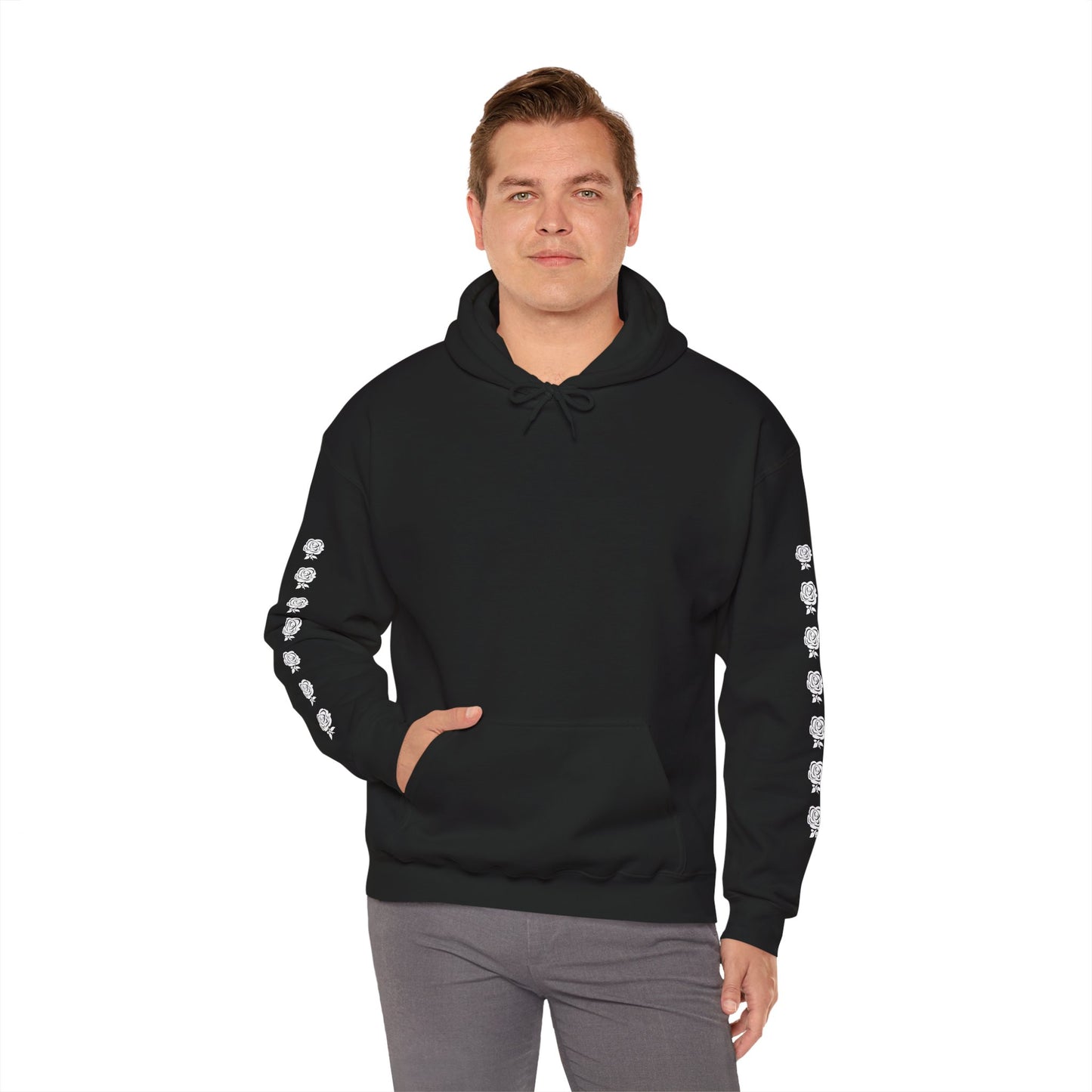 Grayson Rose - Unisex Black Rose Hoodie (Cozy, But Make It Cool)