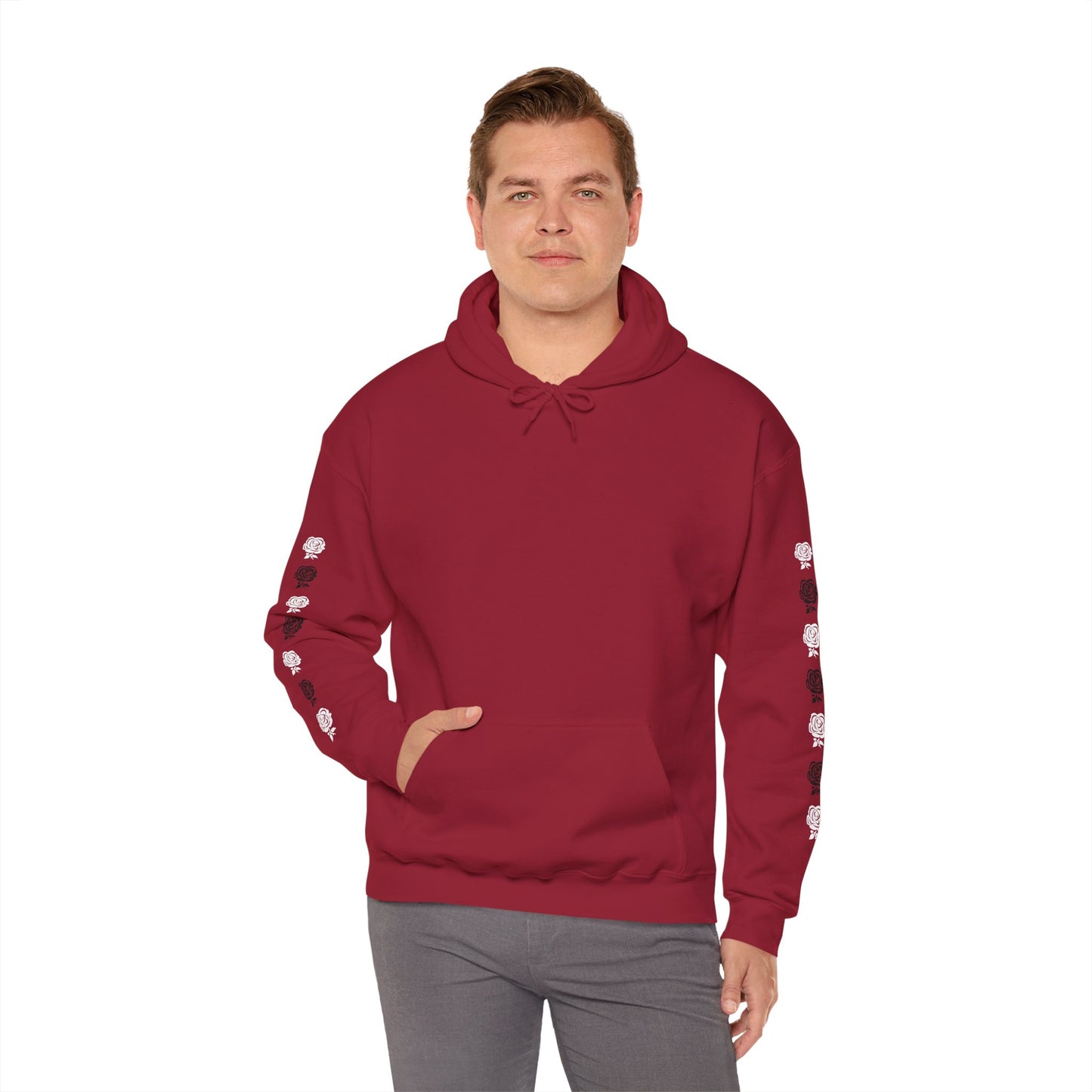 Grayson Rose - Unisex Black Rose Hoodie (Cozy, But Make It Cool)