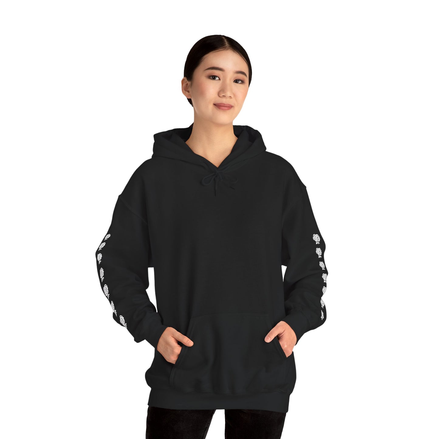 Grayson Rose - Unisex Black Rose Hoodie (Cozy, But Make It Cool)