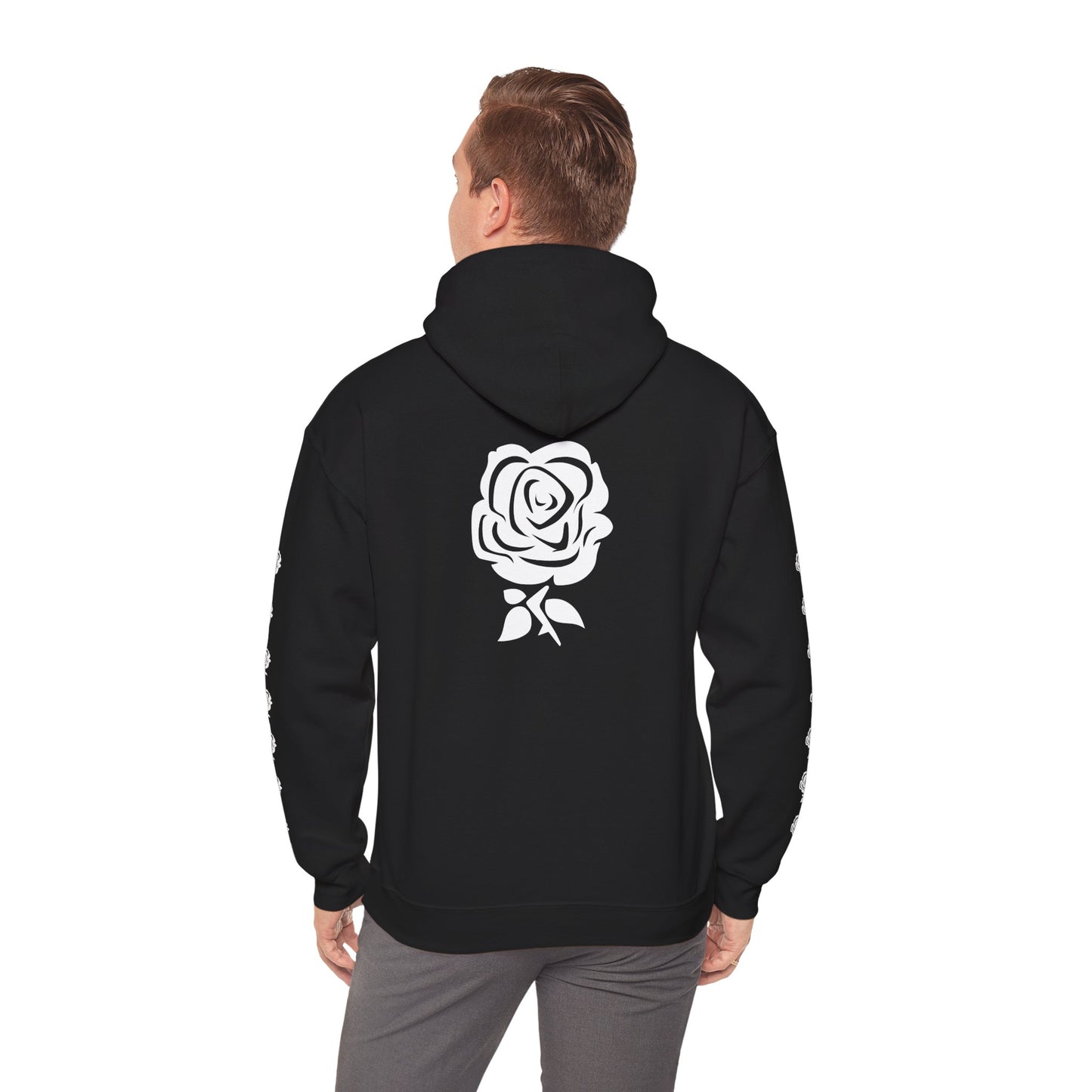 Grayson Rose - Unisex Black Rose Hoodie (Cozy, But Make It Cool)